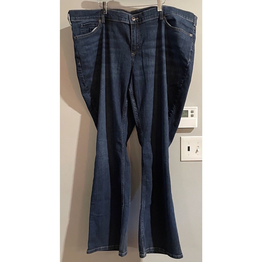 Duluth Trading Jeans Duluthflex Daily‎ Denim Bootcut Jeans Womens 24Wx33